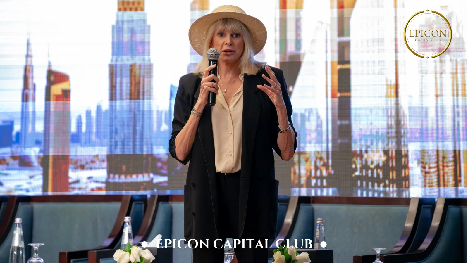 A Summit speaker sharing an investment perspective
